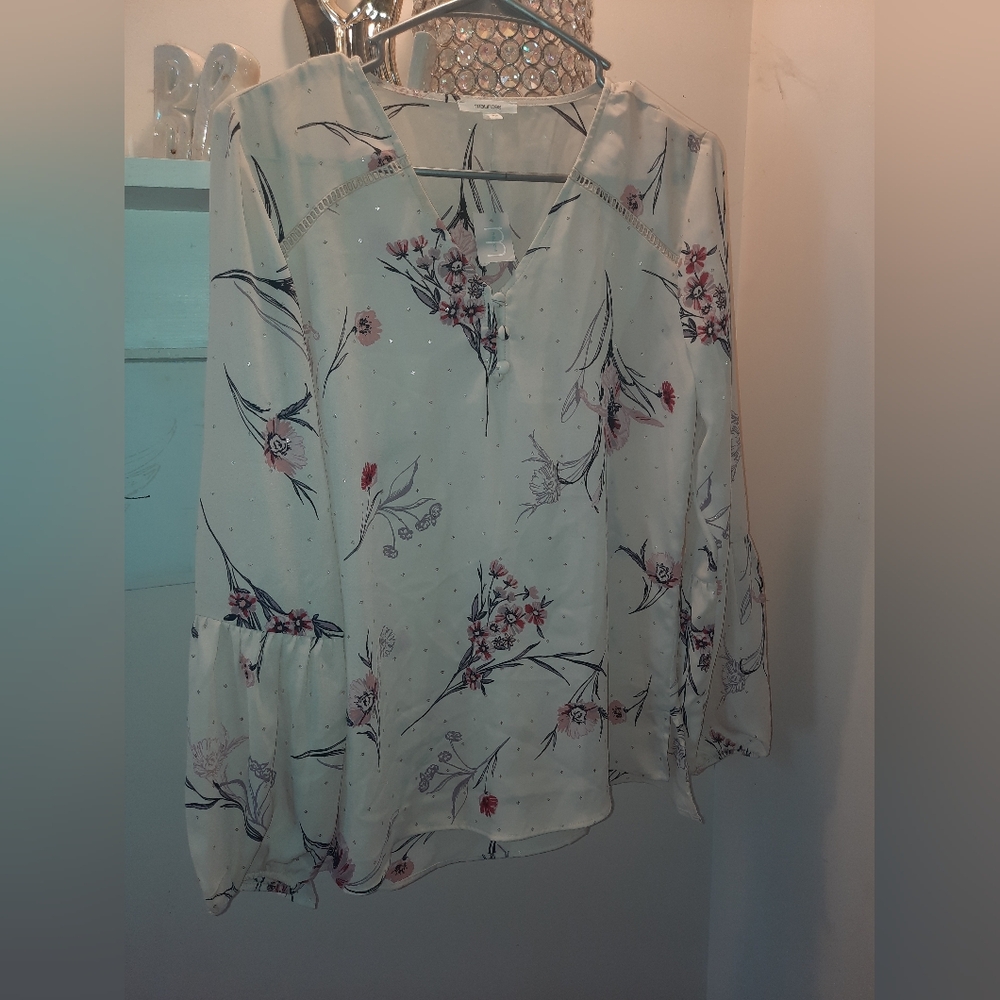 Floral Print Women's Top